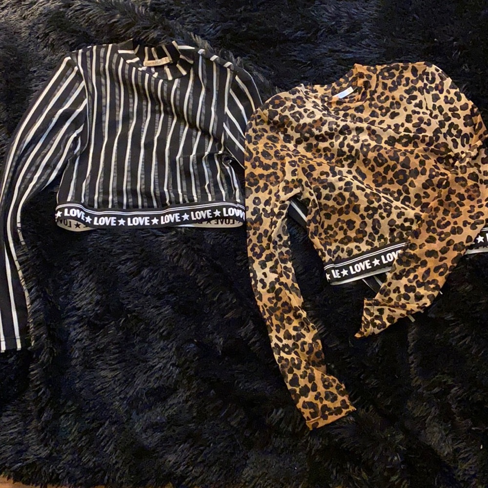 Lot of sheer tops